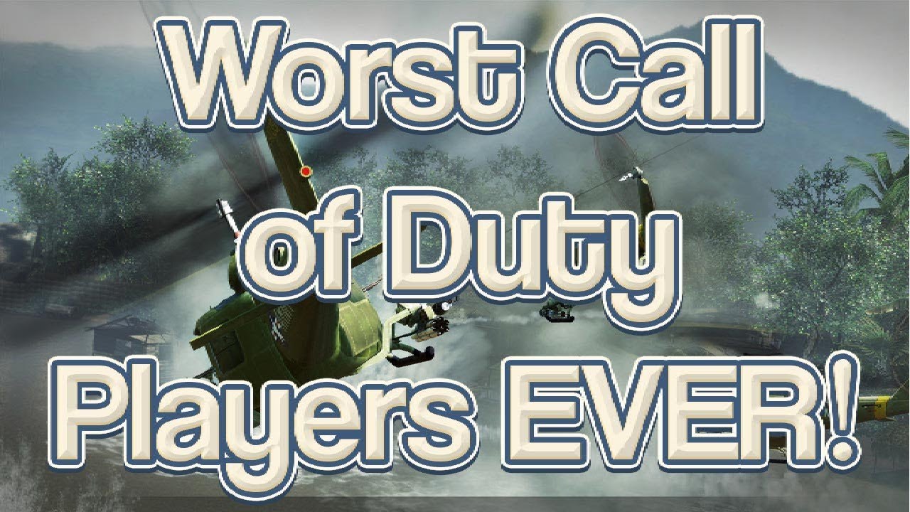 Worst Cod Player Ever Bo2 Youtube