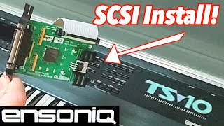 Ensoniq TS-10 SCSI Install and Demo