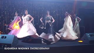 Bole Chudiya| Brides sisters | Sangeet | Sugandha Wadhwa