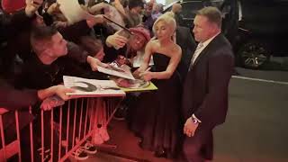 Lady Gaga arrives at the 2022 Film Critics awards in New York