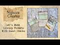 Let's Make Library Pockets With Guest Checks