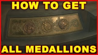 Resident Evil 2: How to Get All Medallions (Scenario A Lion, Unicorn, Maiden)