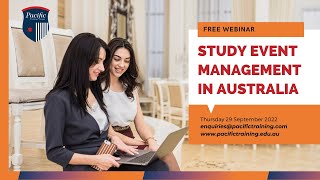Study in Australia | Event Management Courses | Turkey