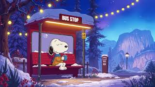 Snoopy Lofi Beats ⛄ Chill and Relax with Smooth Hip Hop Sounds for the Perfect Winter Escape