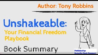 Unshakeable Your Financial Freedom Playbook Summary | Unshakable Book Summary Tony Robbins Audiobook