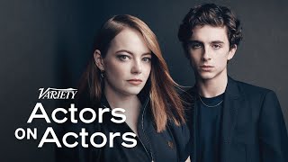Timothée Chalamet & Emma Stone | Actors on Actors - Full Conversation