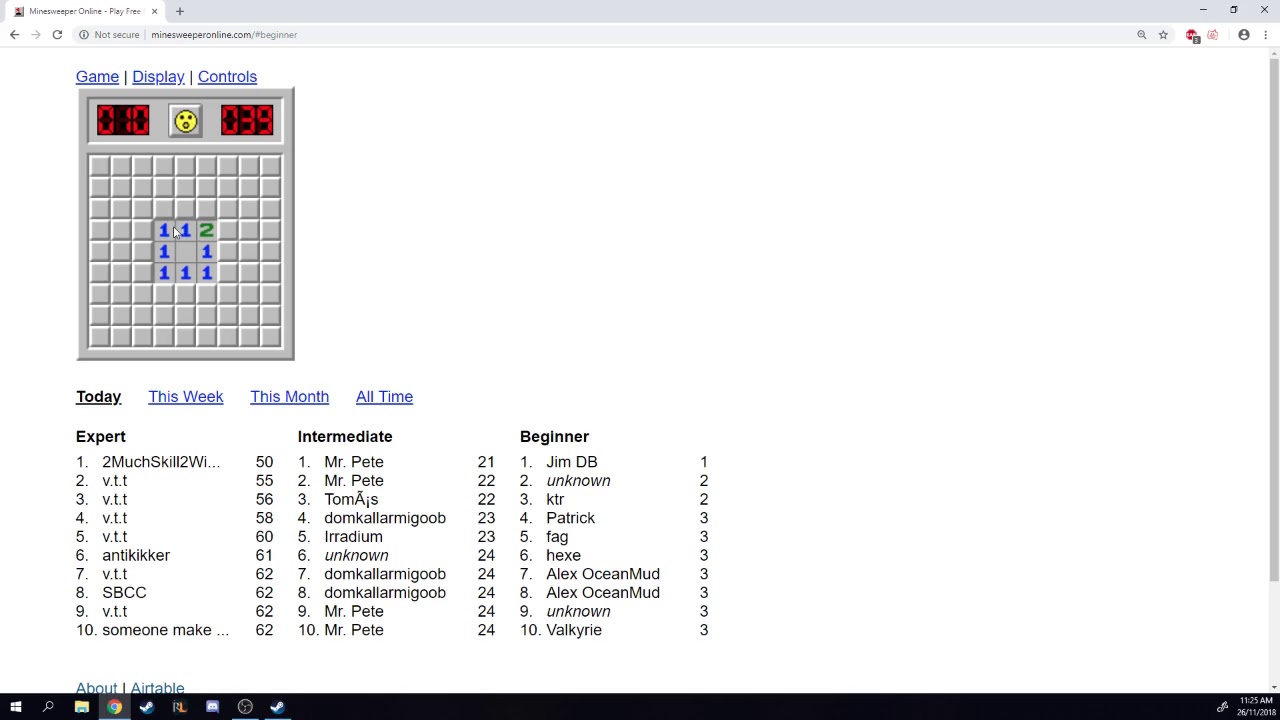 Minesweeper Tutorial - YouTube