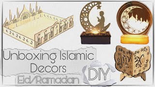 Unboxing Islamic Eid or Ramadan  Decors|DIY Eid Table Decors|Its MarLah