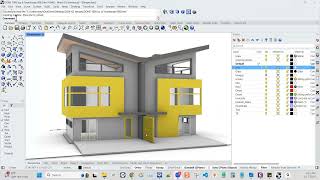 Modeling a Townhouse with PushPull in Rhino 8 Windows