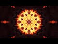 orange star kaleidoscope meditation music