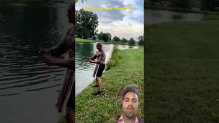 Caught the fish Nasher #fishing#espn #shorts#shortsfeed #funny #trending #bassfishing#yutubeshorts