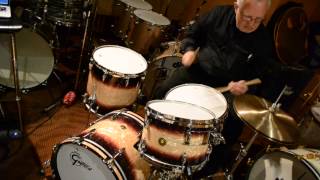 Steve Maxwell Vintage Drums - (Gretsch USA Custom Espresso Burst Bop Kit - 6/13/14)