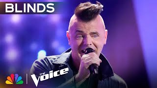 Bryan Olesen's Shockingly Powerful Voice Gets Instant Chair Turns | The Voice |
