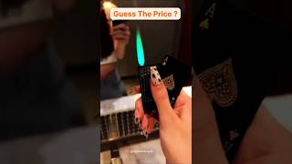 Unique Playing Card Lighter with Colourful Flame #howto #unboxing #shorts