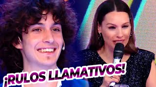 ¡Qué pelazo! Pampita elogió los rulos de un participante en \