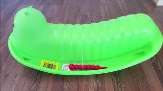 Chad Valley Rocking Caterpillar toy review by Sanna and Soha