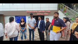 RAADO MOVIE PROMOTION AT SHREE SHAMALAJI HOMOEOPATHIC MEDICAL COLLEGE - GODHRA