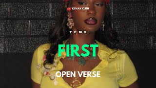 Tems - First [OPEN VERSE] Instrumental BEAT + HOOK by Kidaax Klein By Kidaax Klein