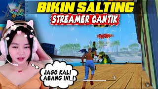 Gangguin Streamer Cantik Ini Sampai Dia Salting Sendiri