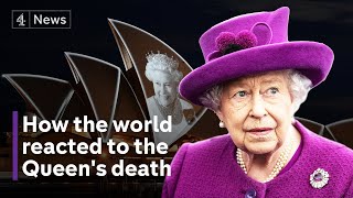 Tributes to Queen Elizabeth II ring out across the world