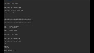 Student Management System In Python With Source code | Source Code & Projects