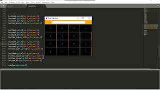 Dark Mode Calculator - GUI using python