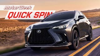 2022 Lexus NX | MotorWeek Quick Spin