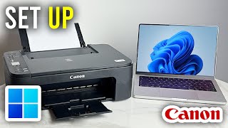 How To Connect Canon Printer To Windows PC or Laptop - Full Guide