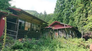 道が後半ハードな廃屋群、八草(やくさ)地区探索　静岡市葵区八草