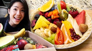 We Mixed 50 Fruits To Make A Pie