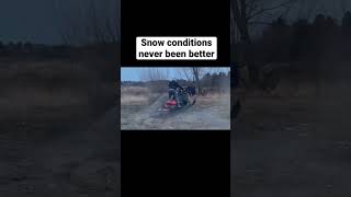 Sledheads when the first snowfall hits part 2 #snowmobile