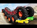 Monster Truck Crashes #40 - Beamng drive