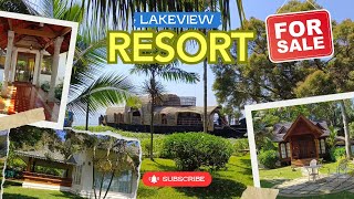 Property 🆔 LD454 Lake view Resort for sale 10 rooms ( 4 honeymoon cottage lake views)