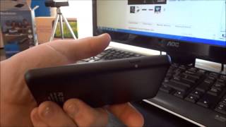 Pocket Projector Slim Unbox \u0026 Review (Brookstone)