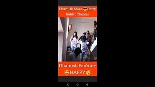 Dhanush, Anirudh & Rashi Khanna at FDFS show | #thiruchitrambalam #thaikelavi