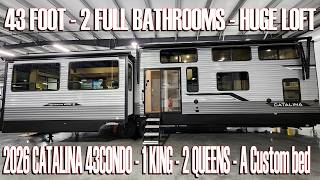2026 Catalina 43CONDO 2 Bathroom destination trailer by Coachmen RV @ Couchs RV Nation - AllAboutRVs
