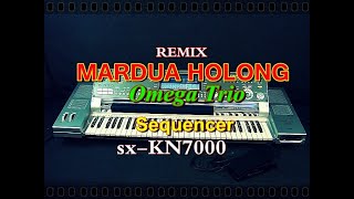 Mardua Holong Remix - Omega Trio [karaoke] || sx-KN7000