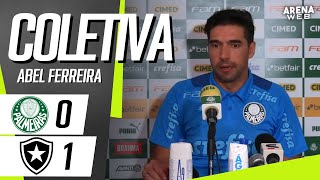 COLETIVA ABEL FERREIRA | AO VIVO | Palmeiras x Botafogo - Brasileirão 2023