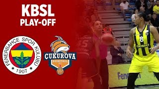 KBSL Play-Off Final 3. Maç Özet | Fenerbahçe 88-70 Çukurova Basketbol