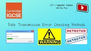 Data Transmission Error Checking Methods