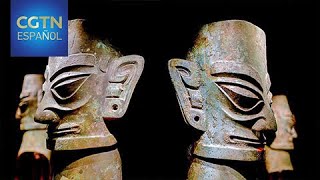 Arqueólogos descubren máscara de oro en ruinas de Sanxingdui