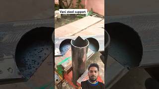 interesting metel pipe and square tube connection ideas #welding #welder #indiastickwelder #gnvideo