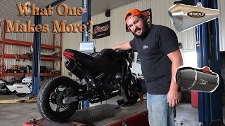 Hindle VS Yoshimura Exhaust Dyno Test + Sound