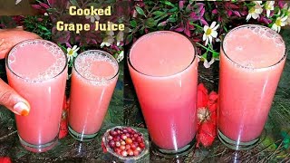 ഇച്ചിരി ചൂടും ഒത്തിരി രുചിയും അതാണീ Cooked Grape Juice😮😋