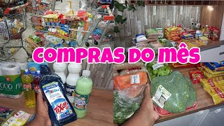 COMPRAS DO MÊS com 500 reais/Lais Berto