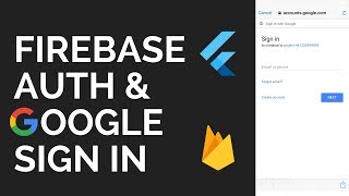 Flutter: Firebase Setup | Auth | Google Sign-In | Explained | Android & iOS