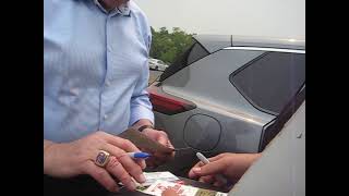 Mike Krzyzewski signs autographs for The SI KING  6-6-23