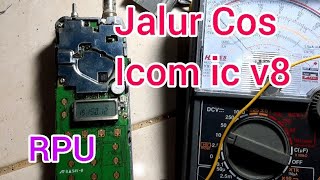 jalur cos icom ic v8