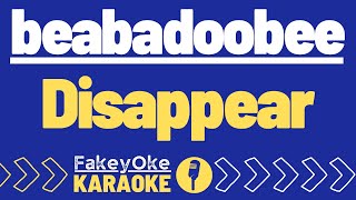 beabadoobee - Disappear [Karaoke]