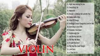 Violin Instrumental Music - Top 20 Beautiful Romantic Violin Love Songs